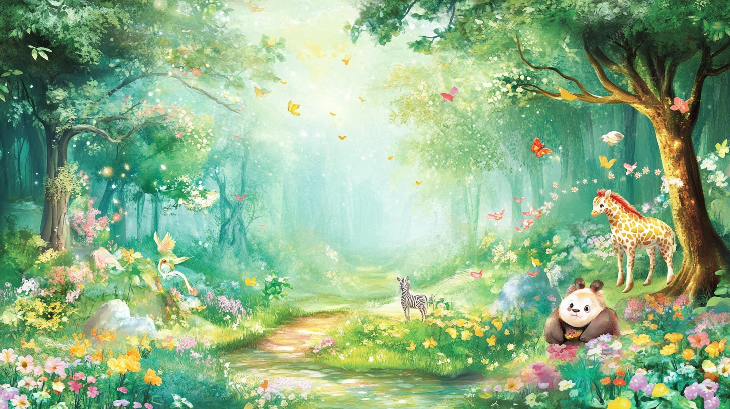 梦幻森林动物奇遇场景