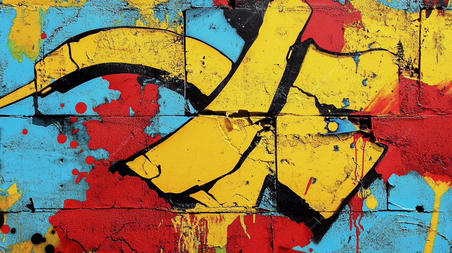 街头涂鸦艺术图案