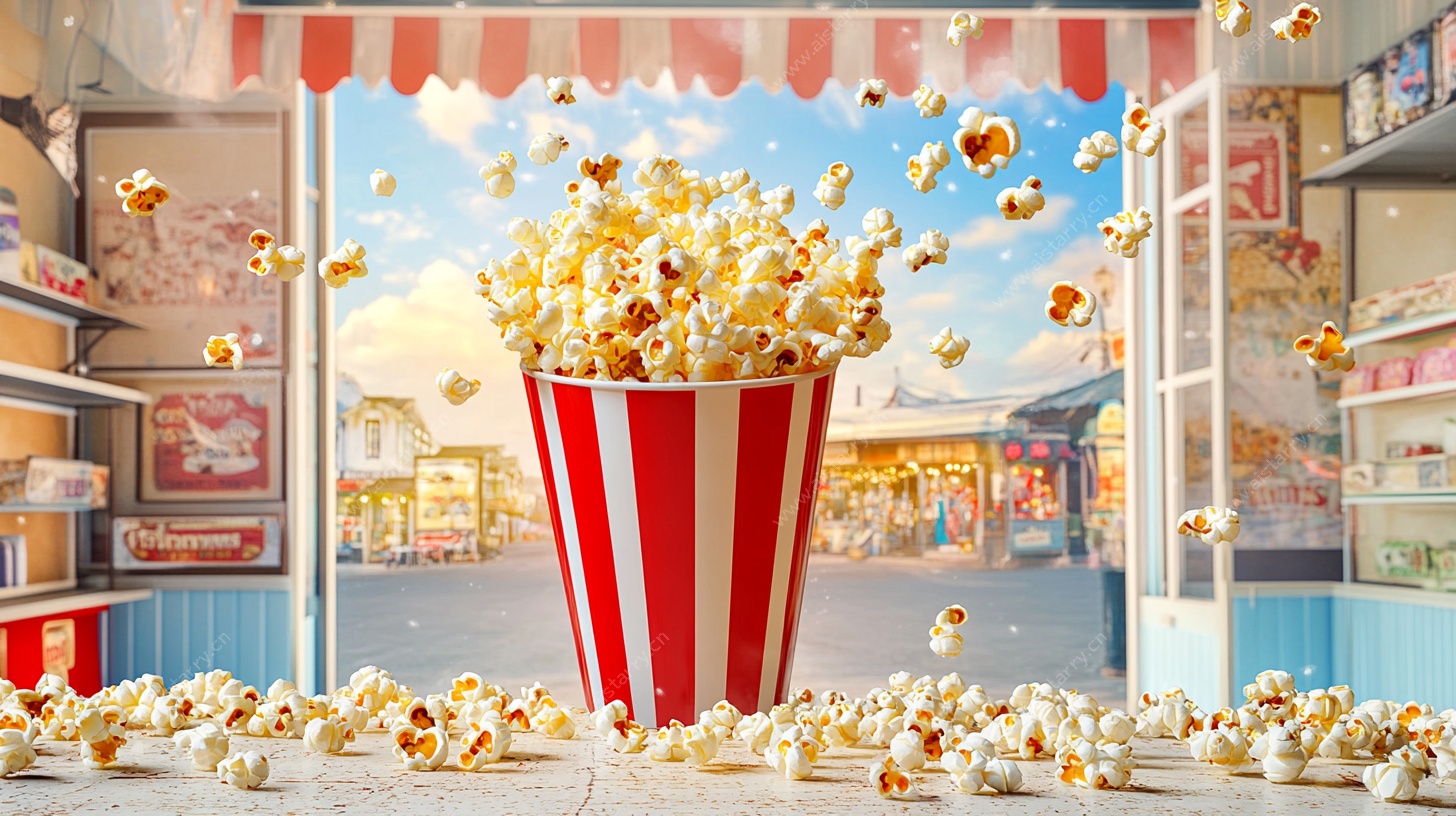 影院爆米花场景图