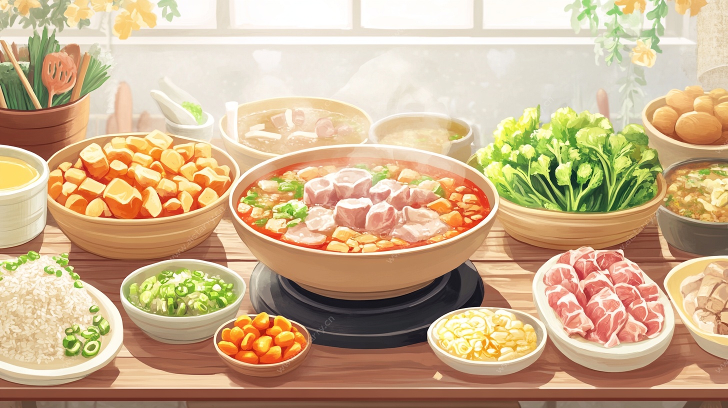 丰盛火锅食材大集合