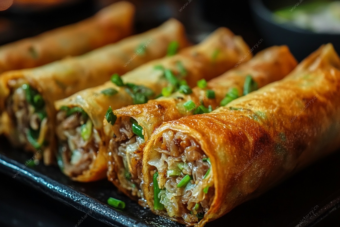 美味炸春卷