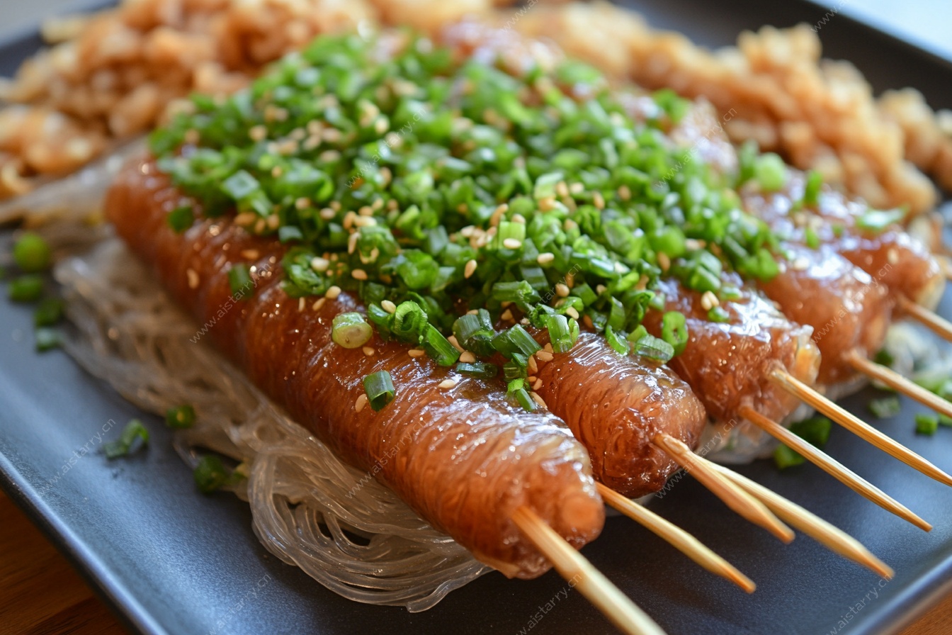 粉丝烤肠串 美味诱人