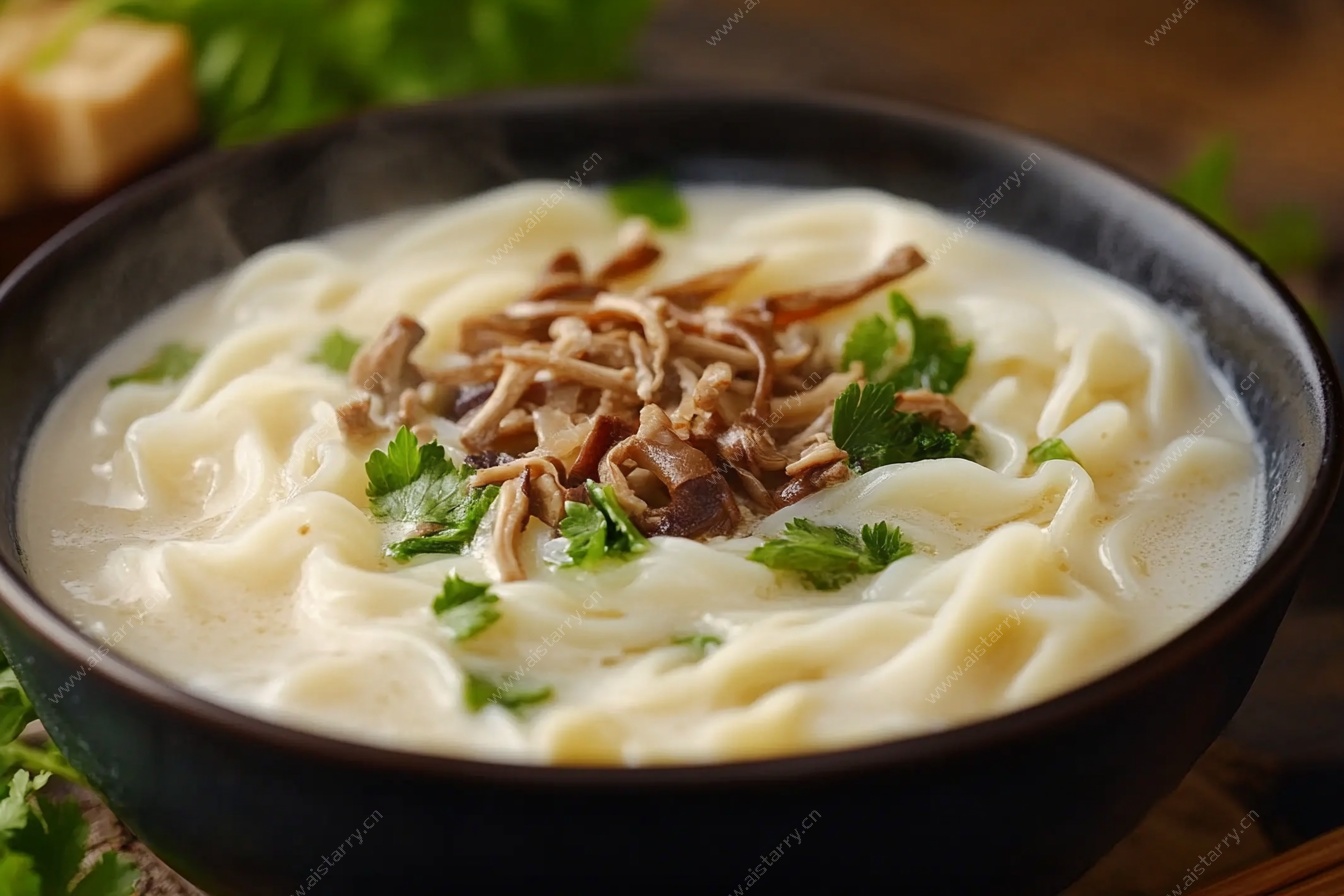 香菇青菜汤面