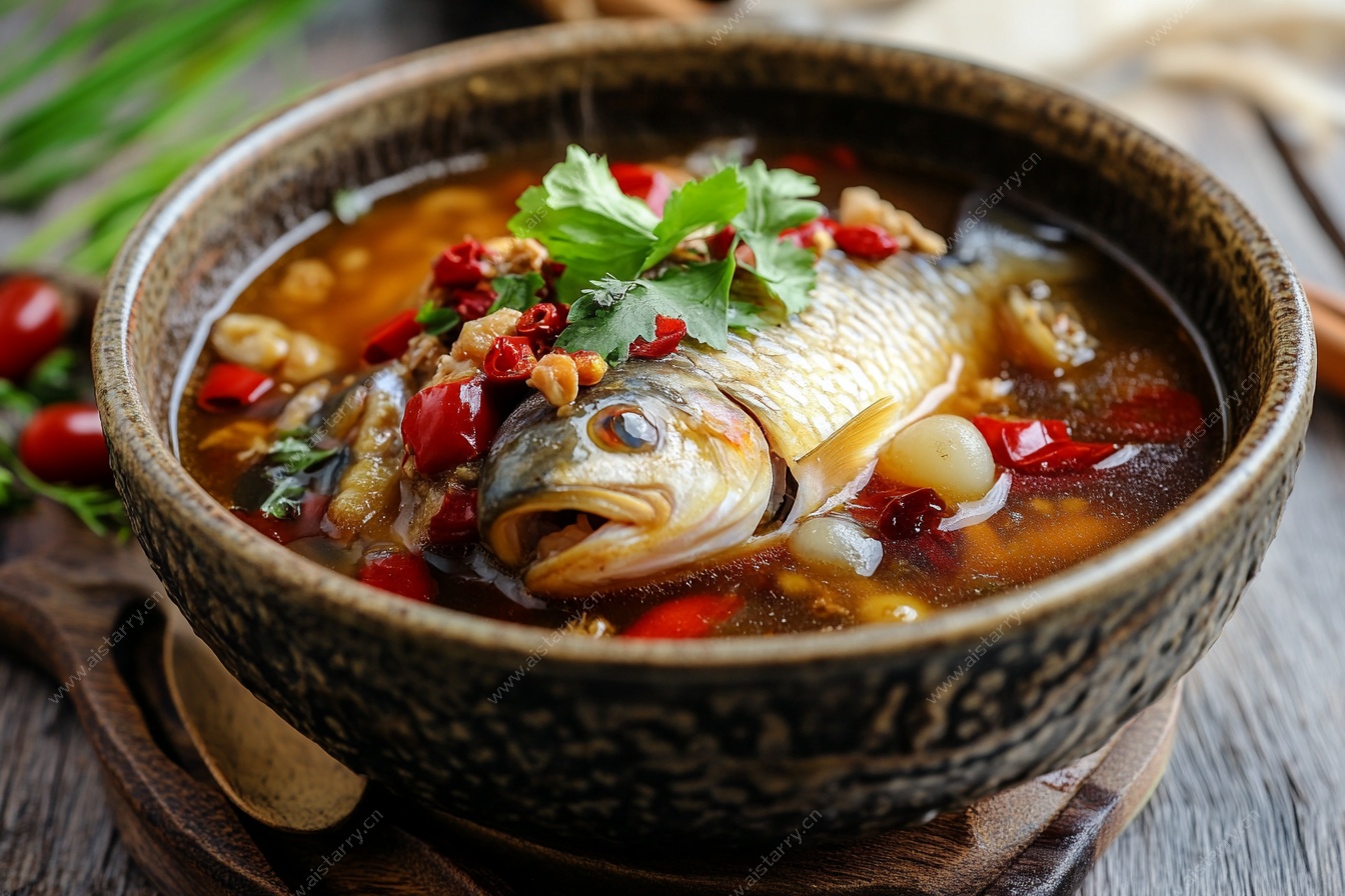 香辣炖鱼 美味诱人