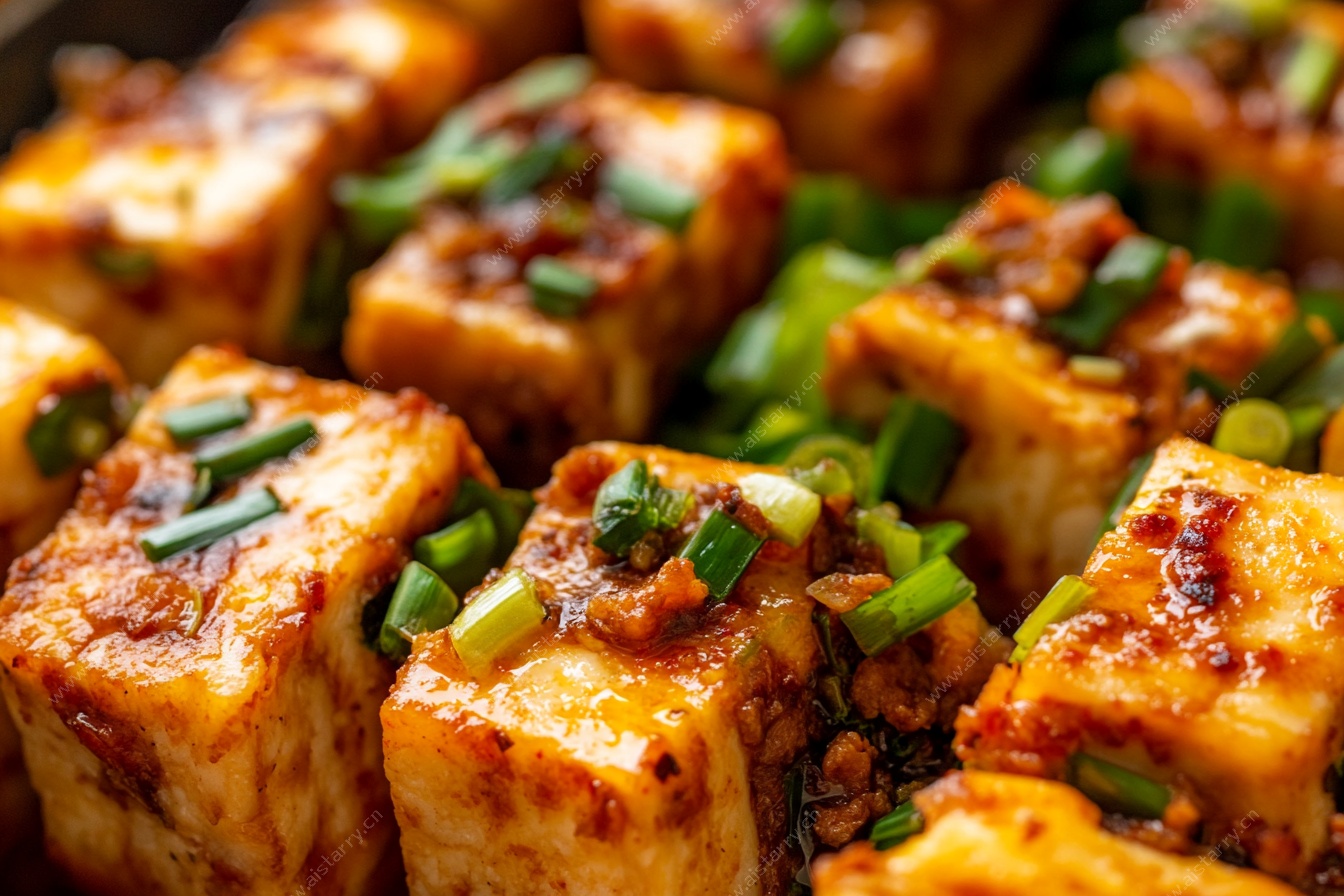 香煎豆腐块