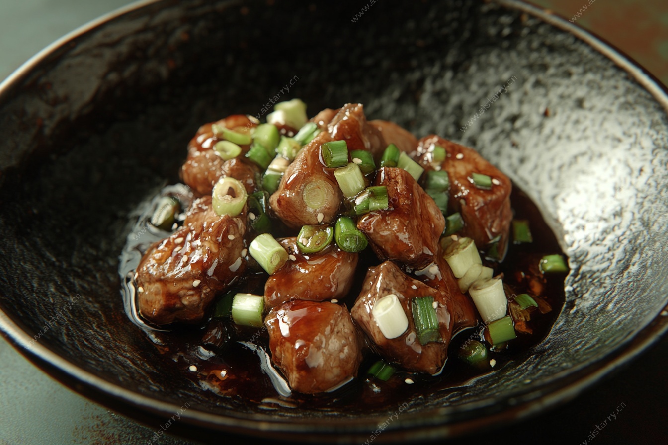 酱香葱香牛肉粒