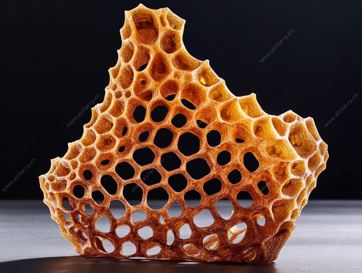 蜂窝状艺术雕塑摆件
