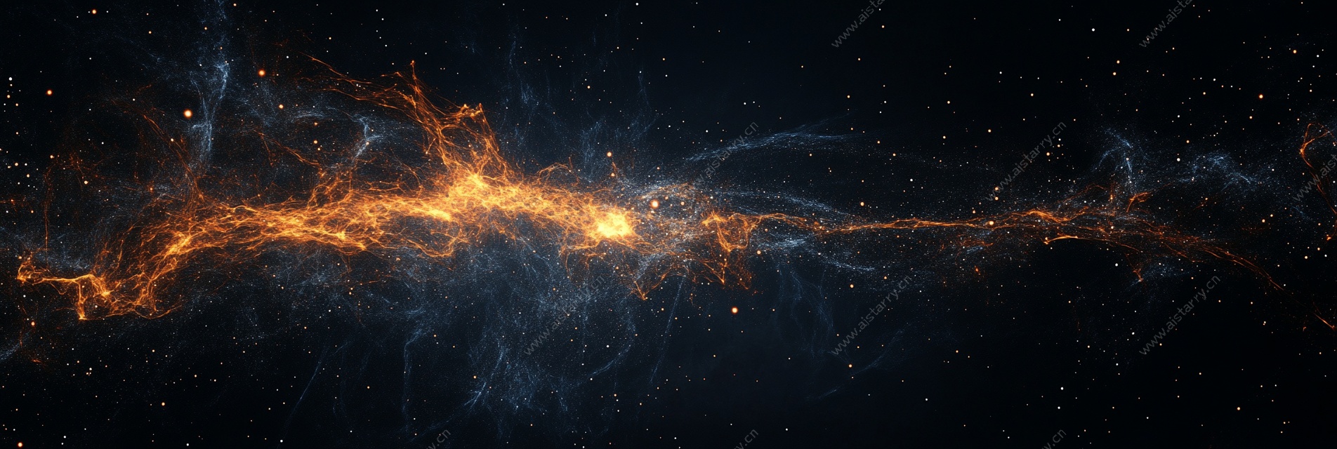 宇宙能量流特效画面