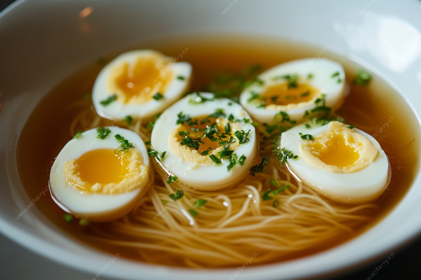 酱油溏心蛋面条