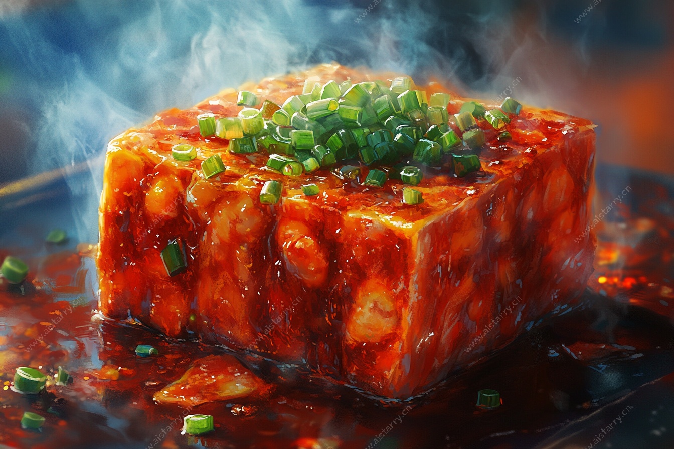 麻辣鲜香的美味豆腐