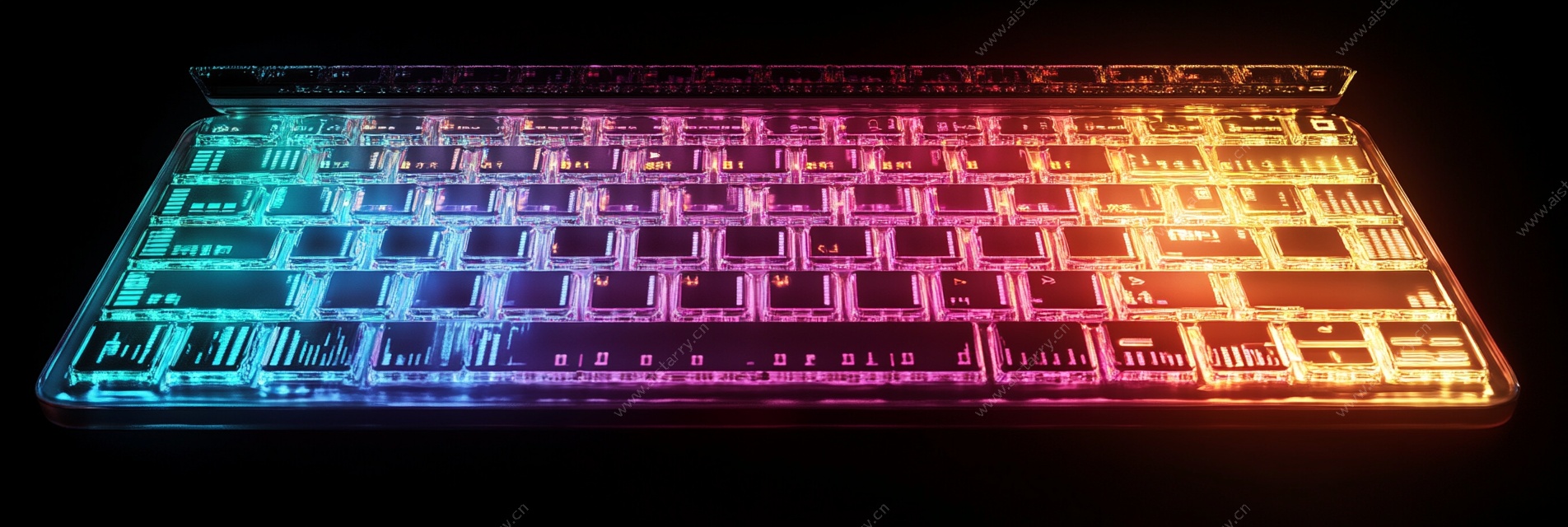 炫彩发光机械键盘