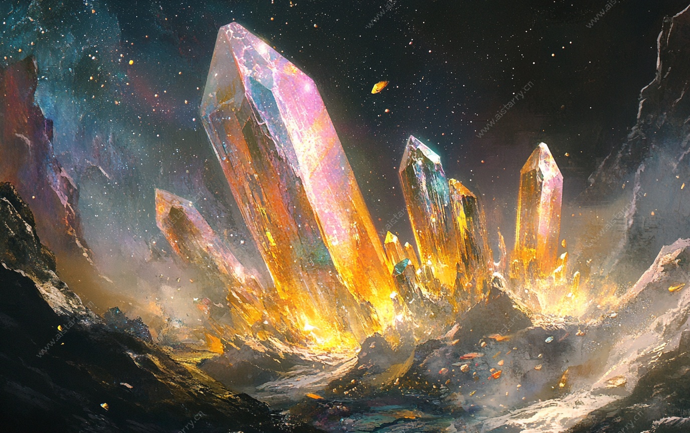 梦幻水晶爆发场景