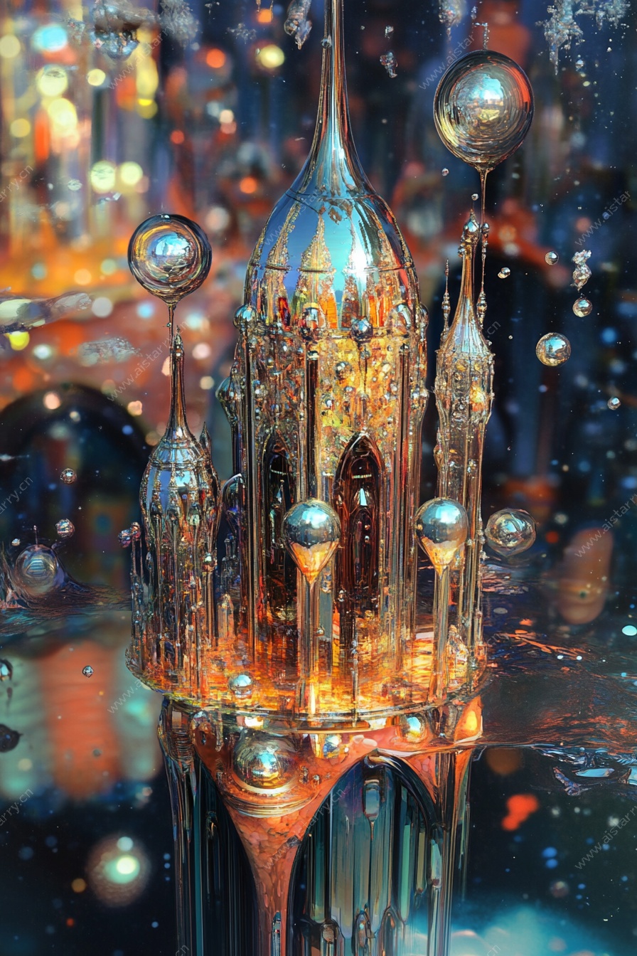 梦幻水晶城堡奇幻景观
