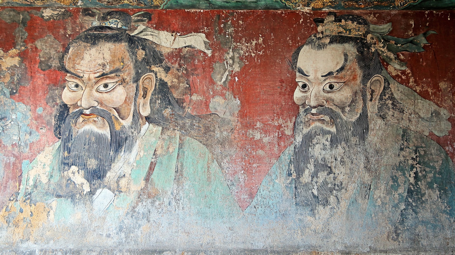 古代壁画人物形象