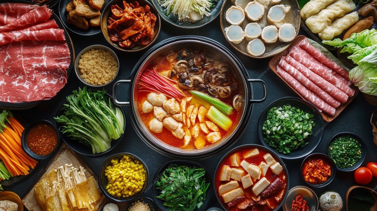 丰富火锅食材大集合