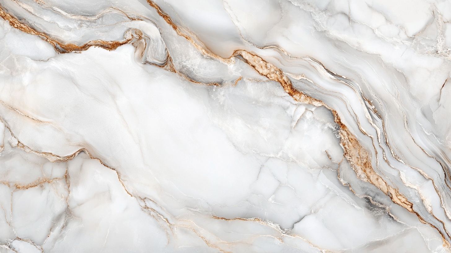 奢雅白金色大理石纹理