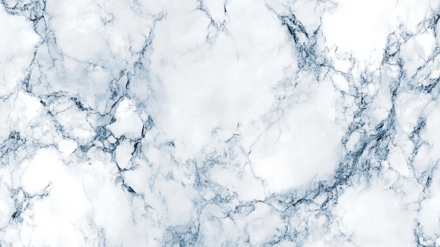 蓝白大理石纹理背景图