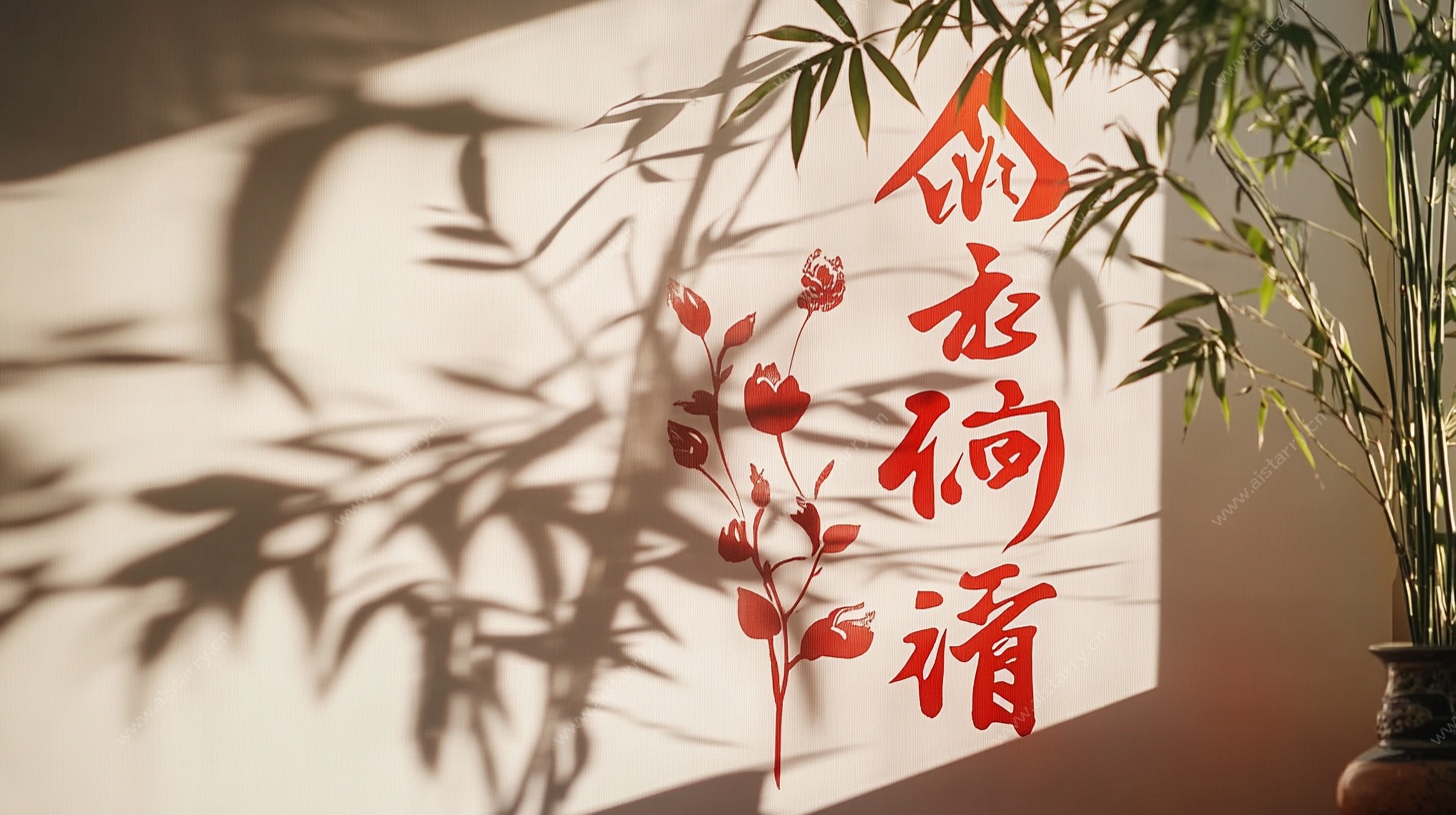 中式墙饰 岁月和谐意境图