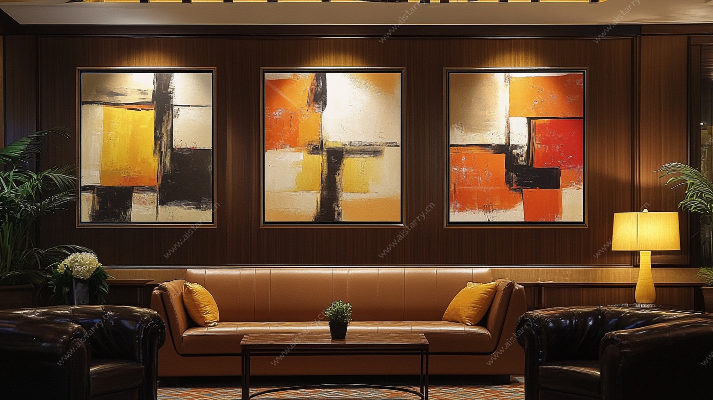 现代风格客厅装饰场景