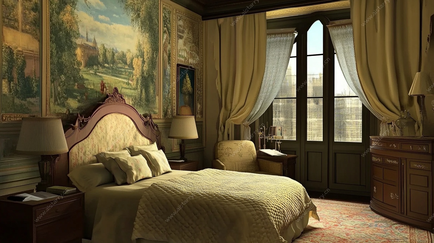 古典欧式风格奢华卧室