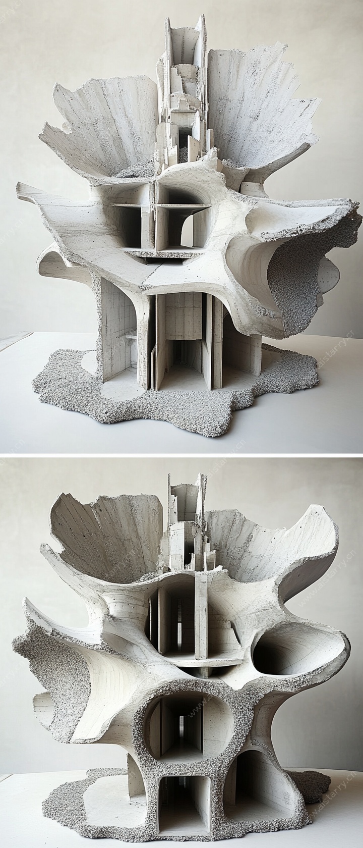 混凝土艺术结构模型