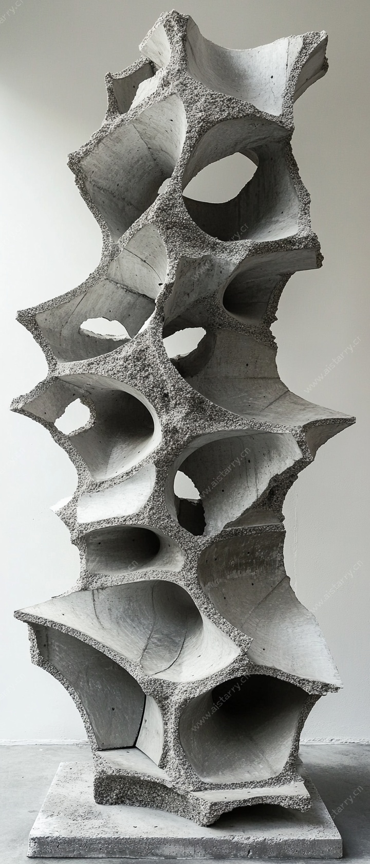 多孔混凝土雕塑艺术品