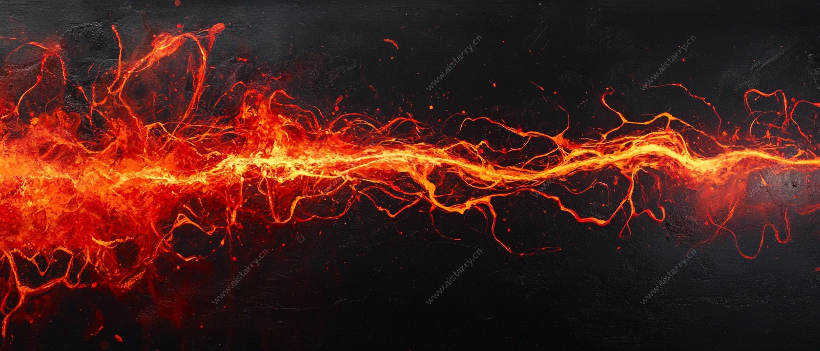 流动火焰特效背景图