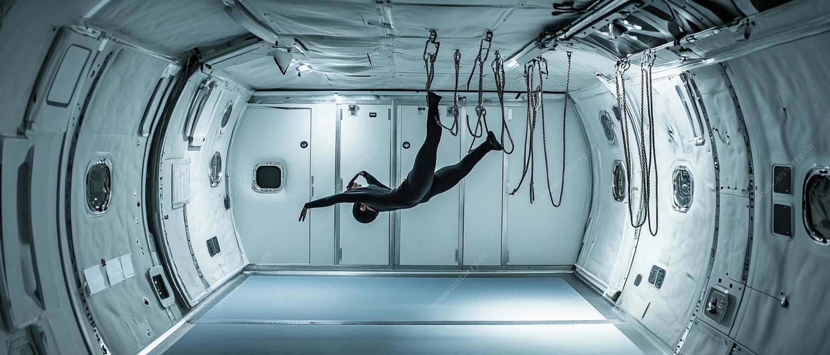 室内空中特技表演者