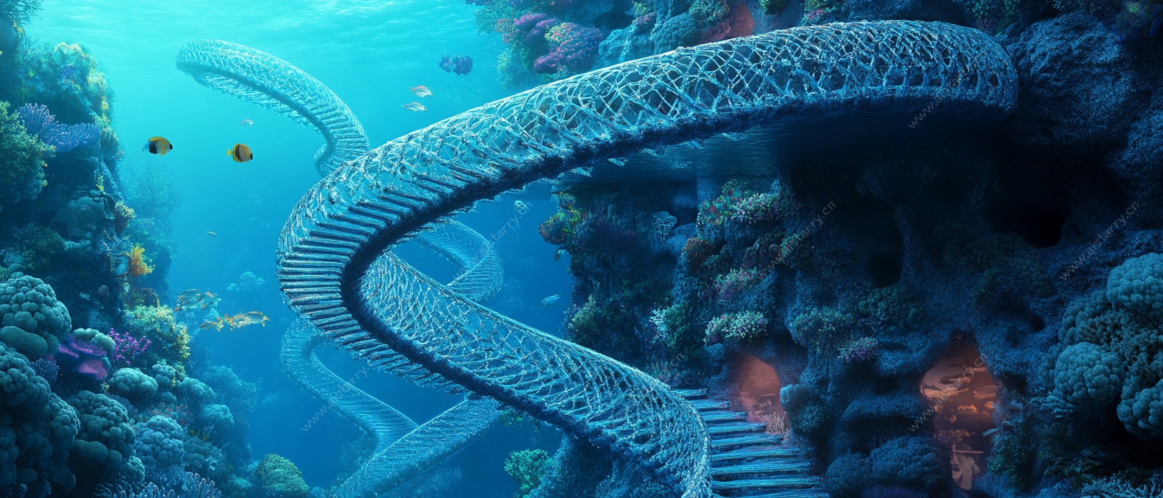 海底梦幻螺旋通道