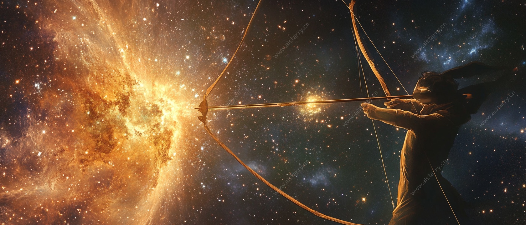 宇宙射手 奇幻星际射箭场景