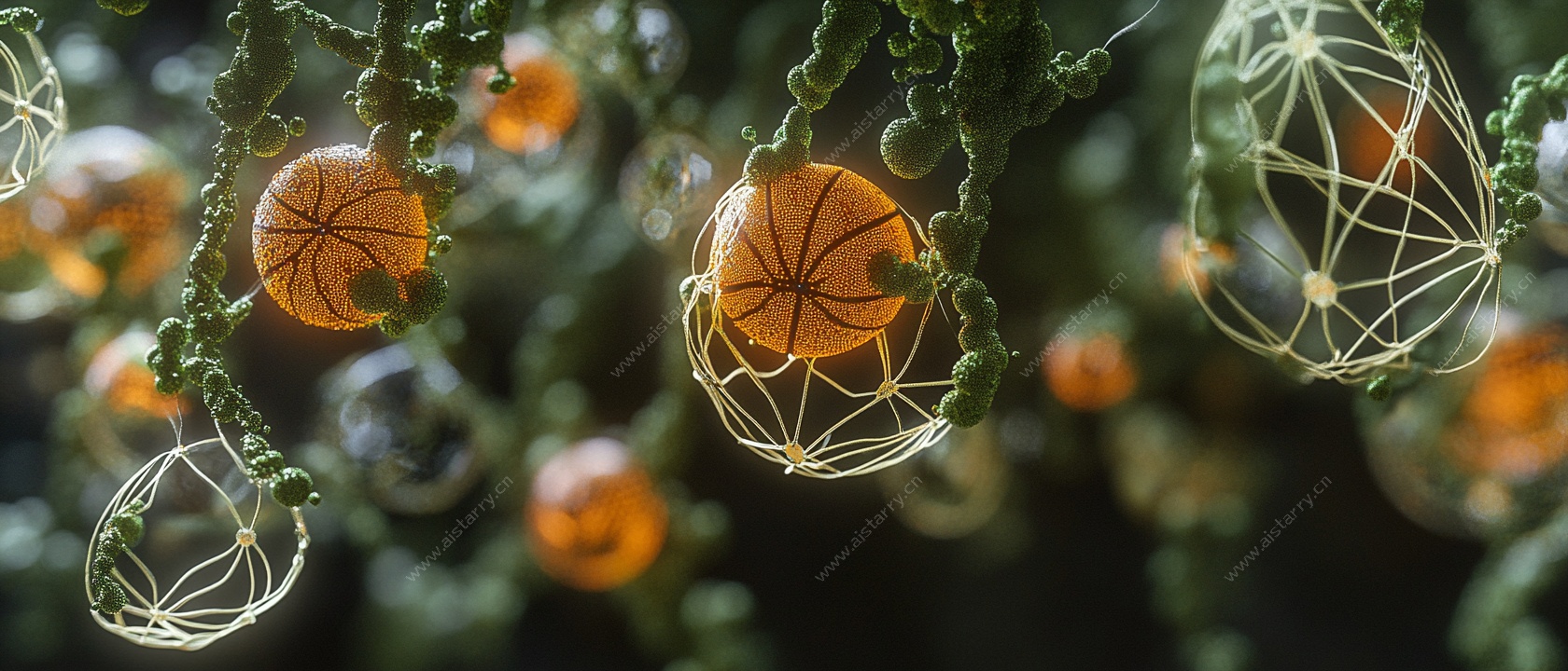 悬挂的创意装饰球