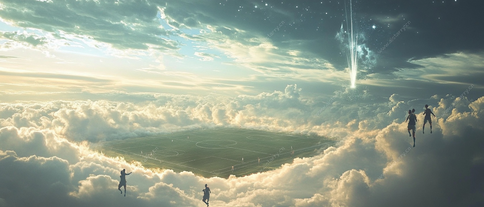 云端漫步奇幻景象