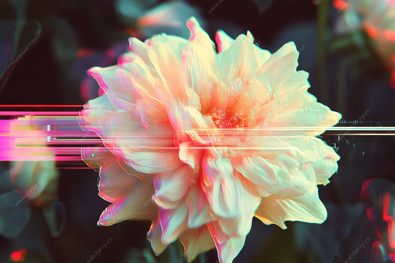 梦幻霓虹大丽花