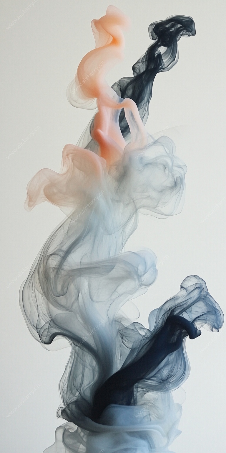 彩色烟雾艺术动态画面