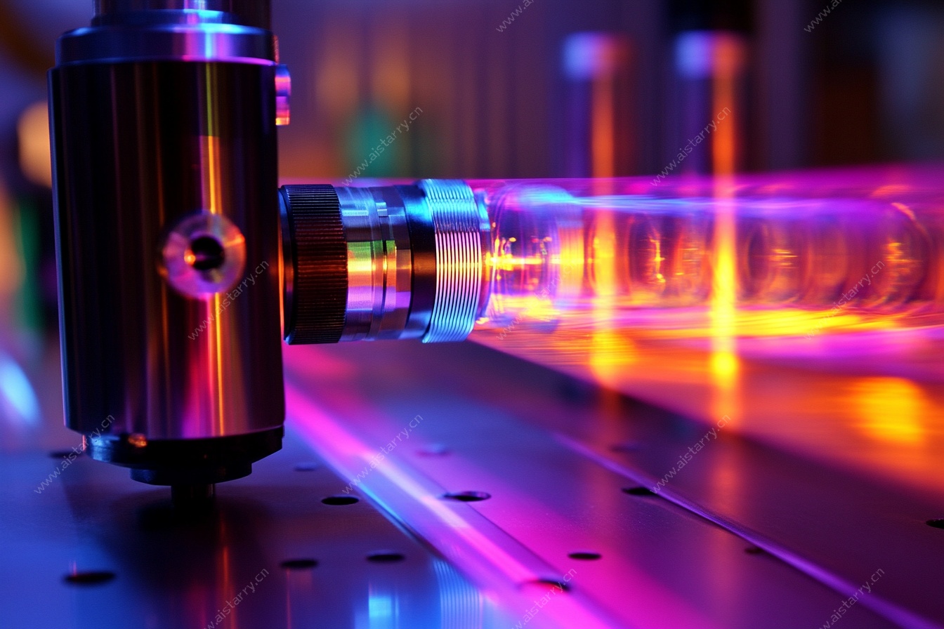 激光设备特写