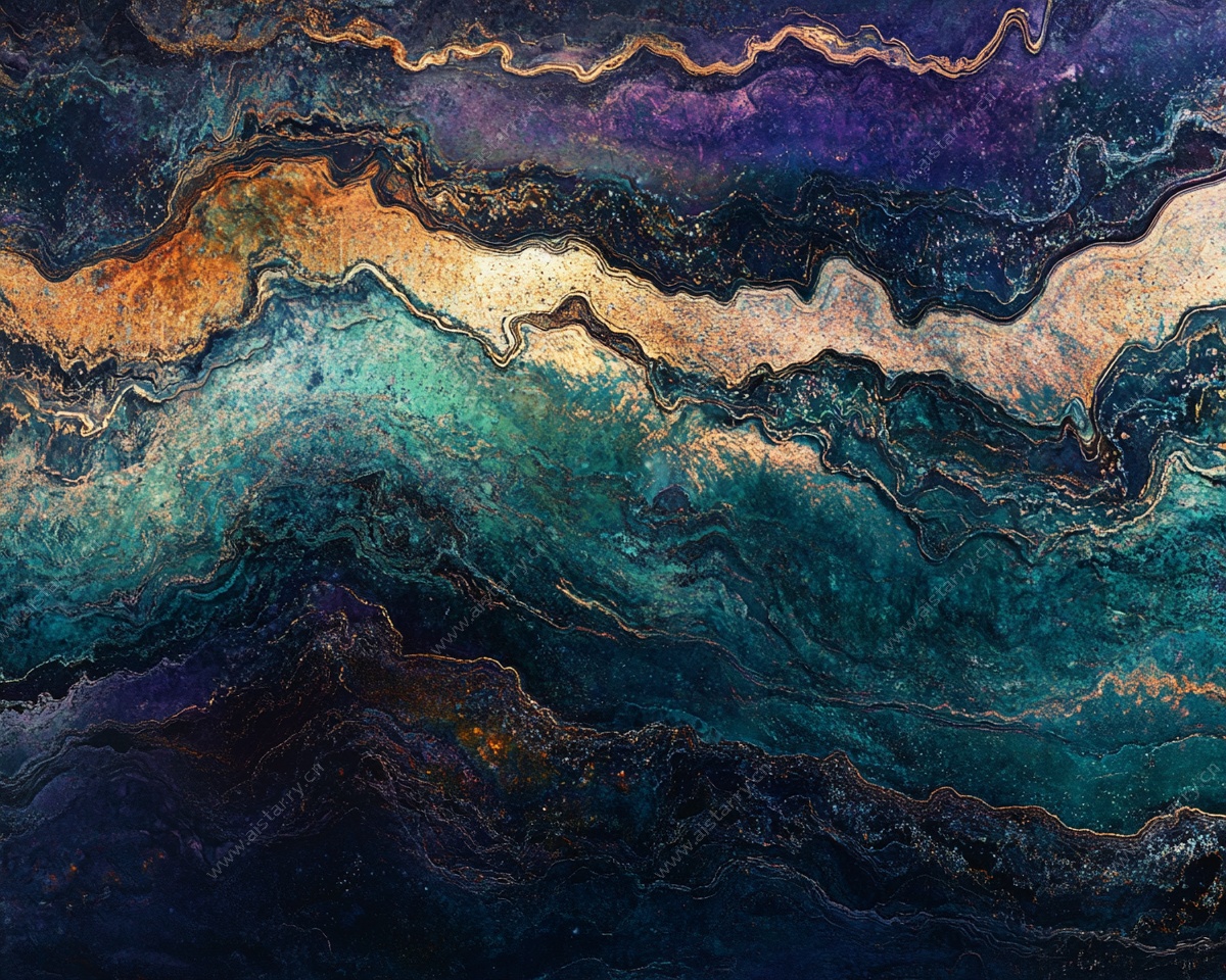 梦幻流体艺术纹理图案