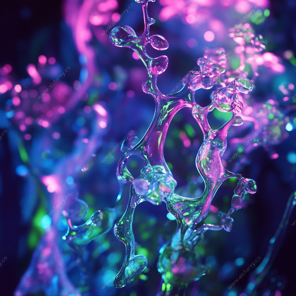 梦幻炫彩水滴瞬间