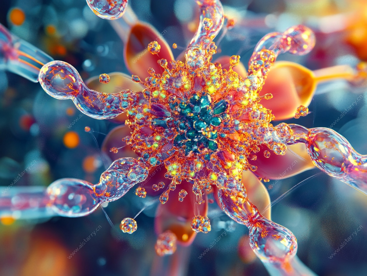 微观绚丽细胞艺术图像