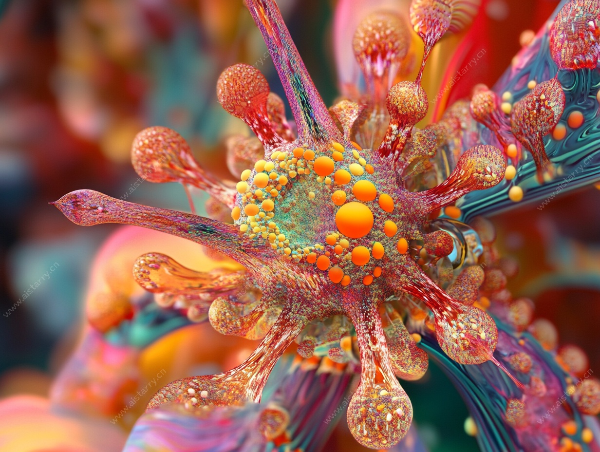 微观绚丽细胞艺术图像