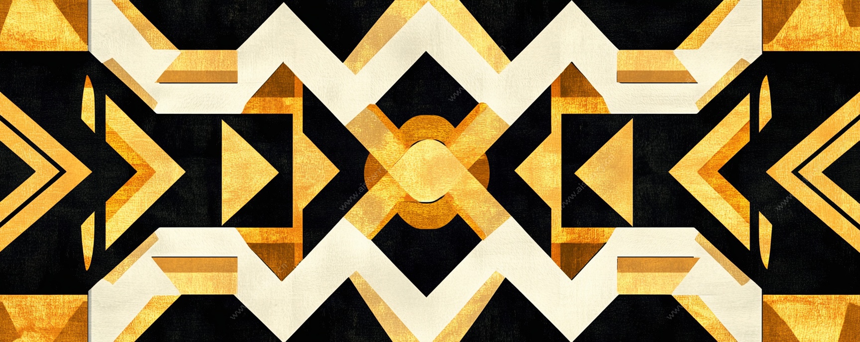 黑金几何图案背景