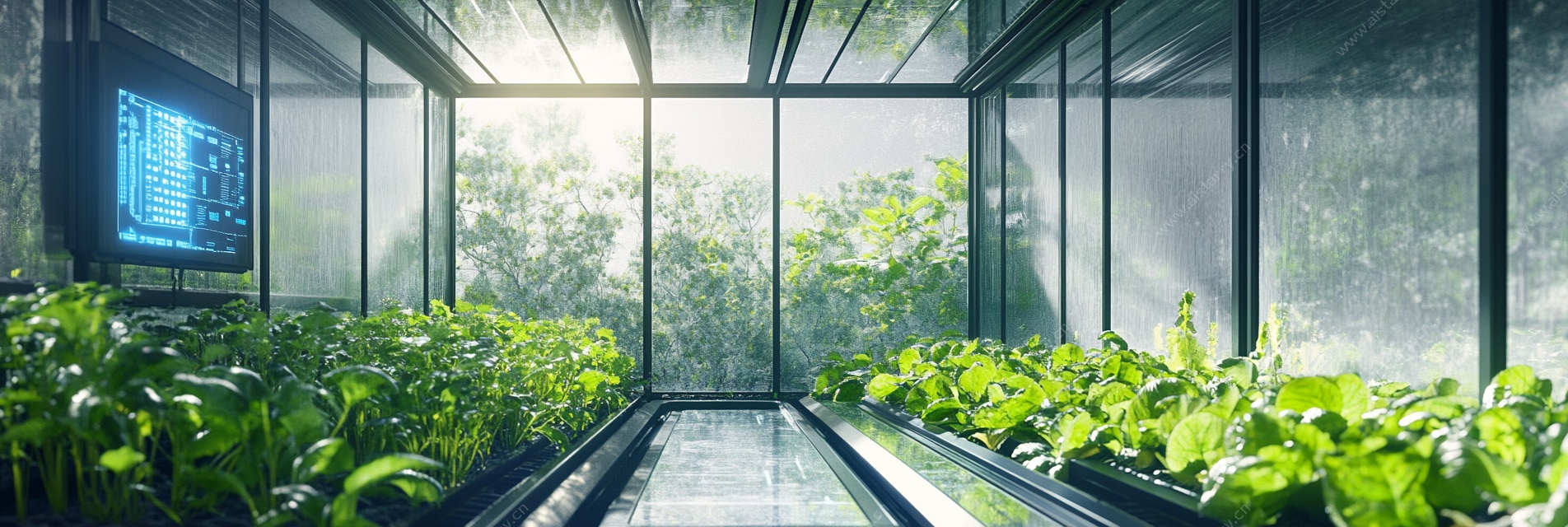 智能温室蔬菜种植场景
