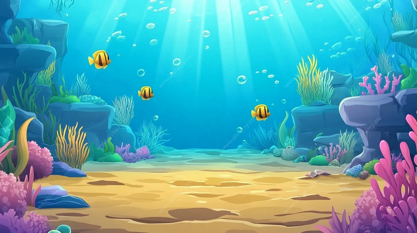 海底世界奇幻场景