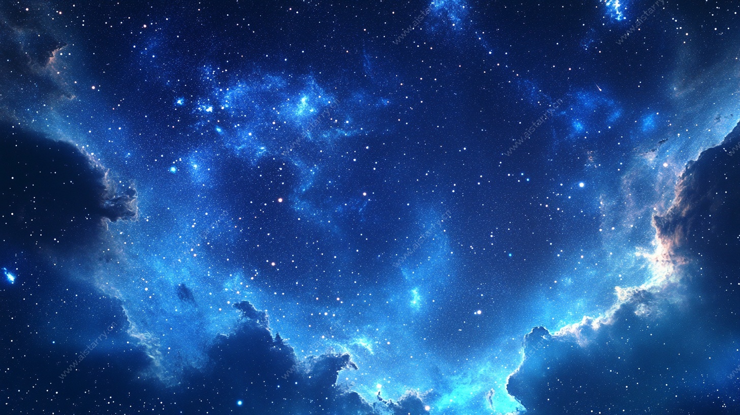 梦幻星空宇宙背景图