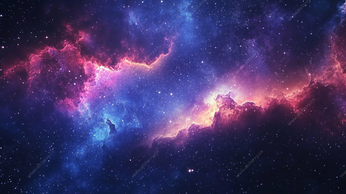 梦幻绚丽星云图