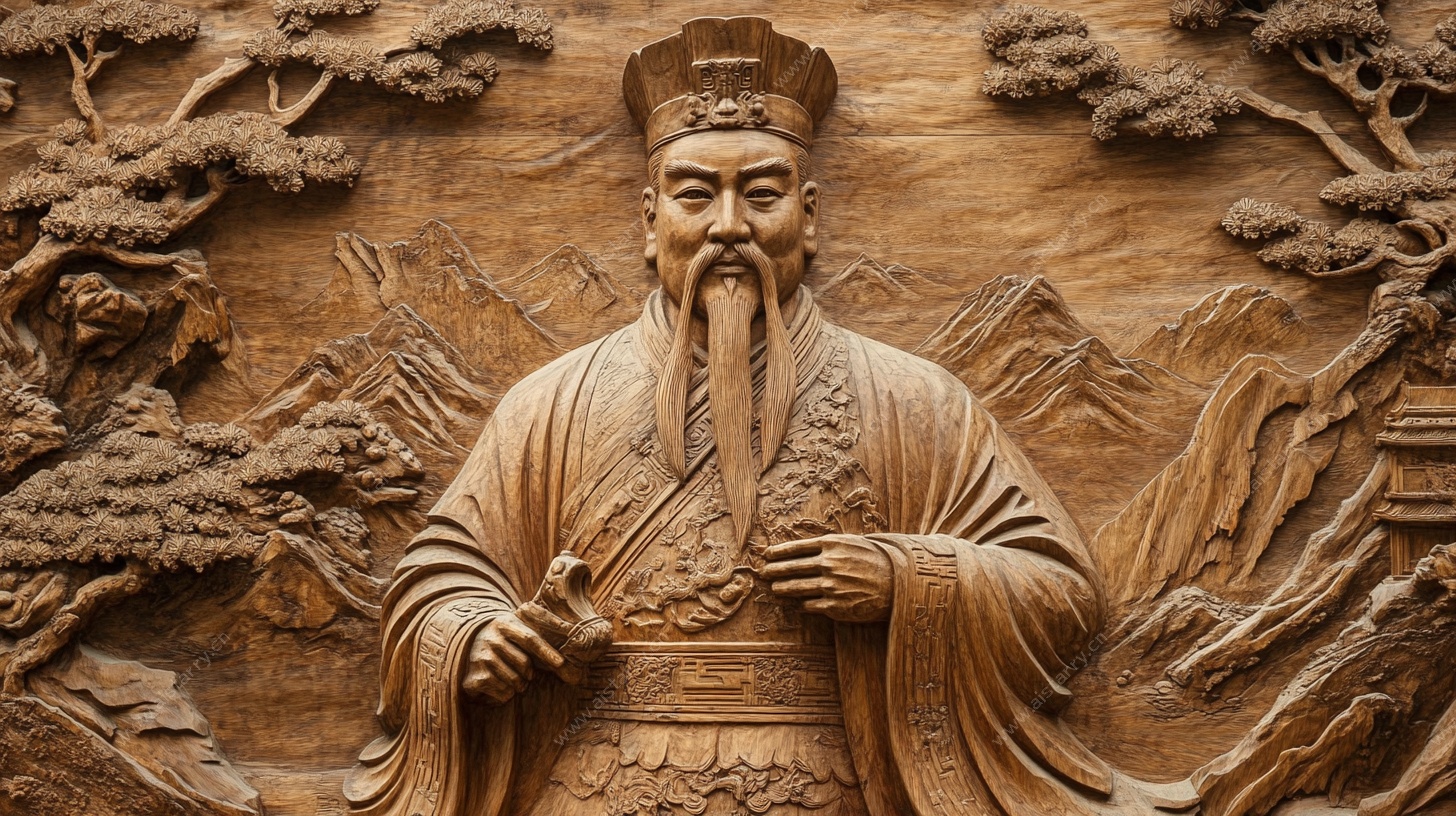 帝王木雕浮雕作品展示