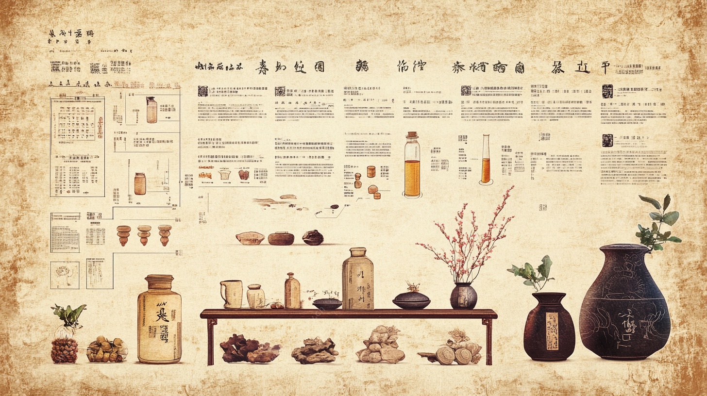 传统中药展示图