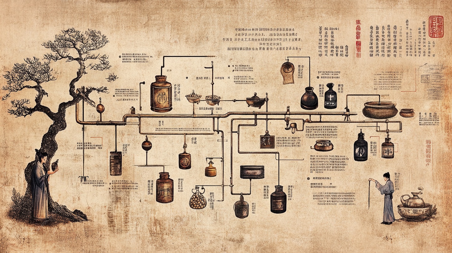古代酿酒流程图解