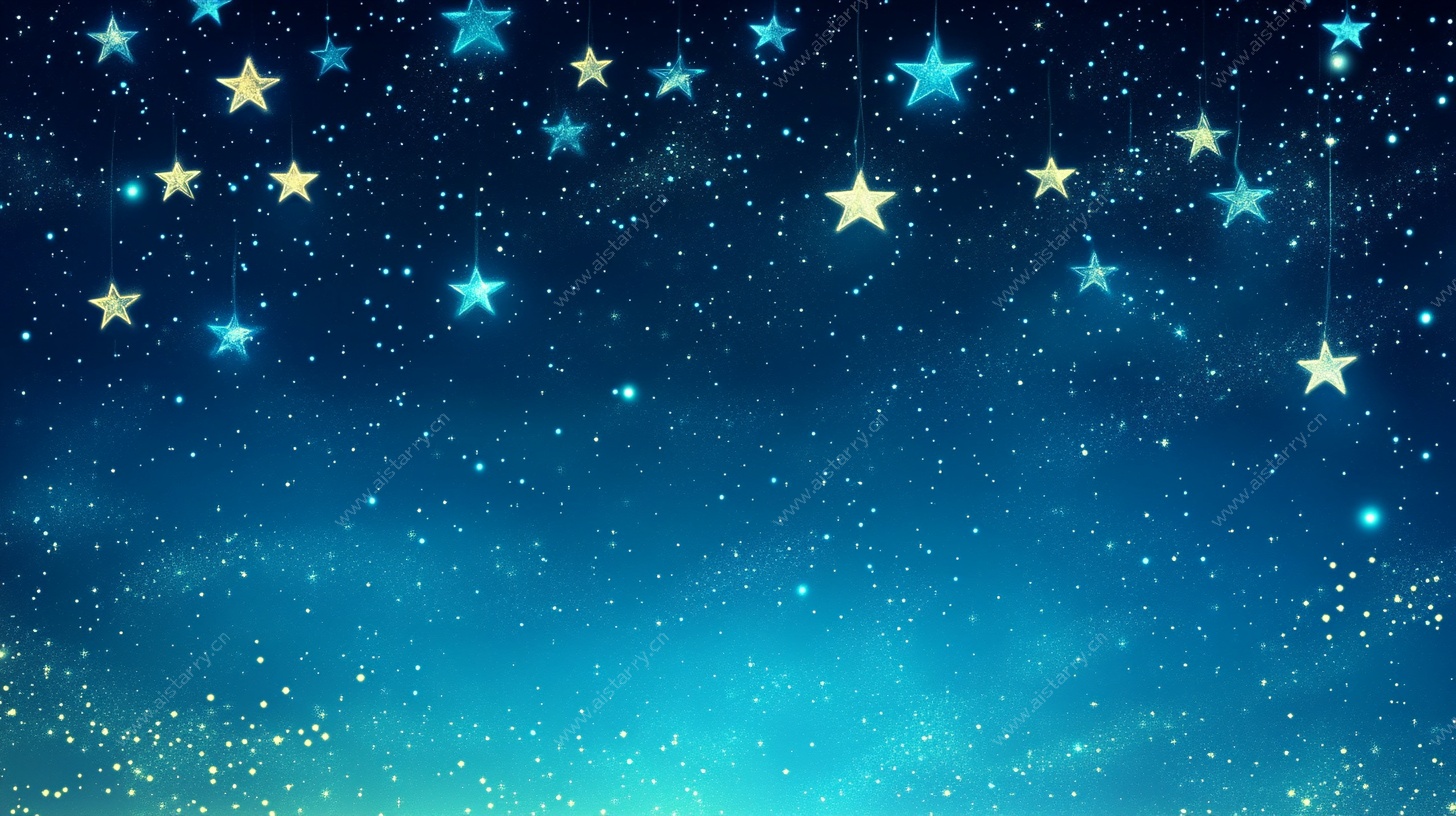 梦幻星空背景图