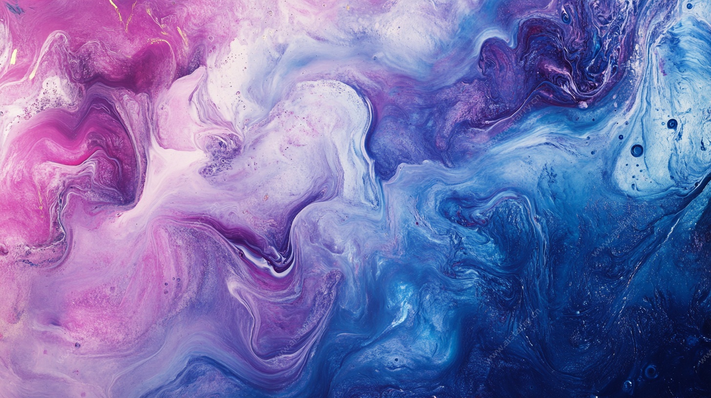 梦幻流体艺术背景图