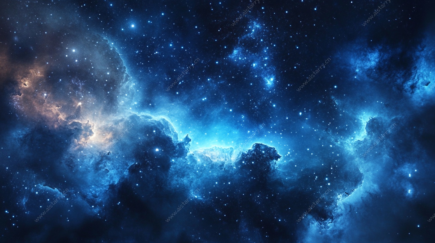 梦幻星空宇宙背景图